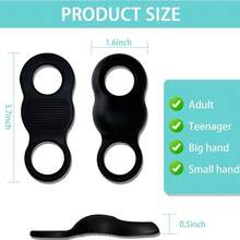 1 Pair Finger Protection Baseball Thumb Guard Training Tool, Knuckle Protector, Swing Posture Assist Batting Training Device - A Pair - View 4