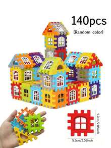 Multiple Pieces Of Building Blocks Toy Set For Toddlers And Children , Interlocking Building Blocks House With Windows , Assembly Puzzle House Intelligent Toys For Boys And Girls , Birthday Gifts Room Decoration Christmas Gifts Color Block Color Blocks ,Toys For Boys ,Kids Toys ,Toys For Girl Kids Toys,Toys For Boys,Toys For Girls,Kids Toys,Toys For Boys,Toys For Girls,Kids Toys,Toys For Boys,Toys For Girls,Kids Toys,Toys For Boys,Toys For Girls - Multicolor - View 9