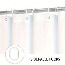 1 Stück/3 Stücke/4 Stücke Valentinstag Duschvorhang Set - romantisches Herzenmuster, wasserbeständiges Polyester, maschinenwaschbar, inklusive 12 Haken, rutschfeste Badematte, U-förmige Toilettenvorlage, Toilettendeckelabdeckung, ganzjährige Heimdekoration, Liebe-Themen Badezimmer Accessoires