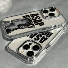 Un estuche de teléfono compatible con para for  17/13/12/11/16 Pro Max/15 Pro/14 PLUS, que cuenta con absorción de impactos y propiedades antideslizantes.Es ligero con un diseño de moda y está hecho de TPU de alta calidad para una protección excelente.Un regalo ideal para la temporada festiva. - transparente - Ver 5