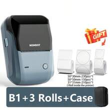 NIIMBOT B1 Mini Thermal Printer, Pocket-Sized Portable Printer, Supports Wireless Bluetooth Connection, Can Print Round White Barcode Label Stickers - Multicolor - View 13