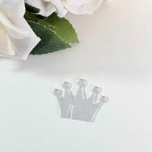 Tiara Drink Tag Personalized Place Card Custom Champagne Flute Charm Princess Crown Glass Topper Hens Party Favors Bridal Shower Tags, Art Activities For Children - Multicolor - View 17