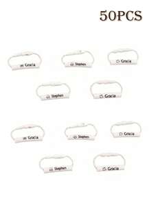 10 Personalized Custom Shoe Name Tags For School To Distinguish Shoes, Clothes, Umbrellas, Water Cups And Other Daily Necessities,Luggage Tag, Personalized Gifts - Style a - View 20