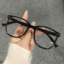 Casual Daily Wear Transparent Oval Eyeglasses For Men Women, Minimalist Style Full Frame Eyewear With Clear PC Lenses And Frames, Skin-Friendly Wearable Structure Suitable For All-Day Continuous Wearing, Compact Portable Layout Easy To Store And Carry Around, Classic Underrated Style Never Out Of Daily Fashion, Functional Practical Eyewear Great For Gaming Relaxation, Desktop Office Use And Daily Mobile Device Long-Term Usage - Transparent - View 7