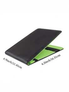 Wielofunkcyjny uchwyt na karty wyników golfowych i organizer na książki do pomiaru odległości z miejscem na długopis – trwałe przegródki na karty wyników, ergonomiczny uchwyt, kompatybilny z kartami wyników pól golfowych – odpowiedni dla golfistów, na turnieje i treningi – akcesorium do torby golfowej (zielono-czarne) – idealny prezent na Boże Narodzenie, Wielkanoc, Nowy Rok i Dzień Niepodległości – zawiera długopis golfowy i karty wyników – trwały i przenośny akcesorium golfowe