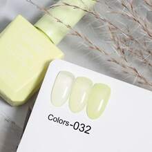 Jelly Gel Polish Set Fall Colors Translucent Ice Jelly Gel Nail Polish For Women All Seasons Red Green Blue Pink Nail Manicure Kit Salon DIY At Home Christmas Gifts For Women Same Color Same Bottle 15ml 0.5floz - 彩色 - 查看 27