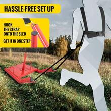Power Speed Sled Push/Pull Weight Sled Training/Harness - 1 - View 4