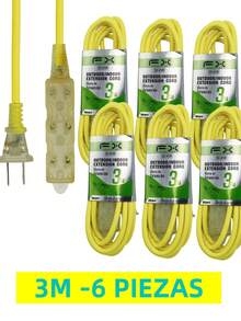 Extension Cords - 3 Metros--6 Piezas - View 12