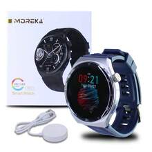 Playbox Electronics Smartwatch Moreka AMOLED HD - Reloj Inteligente Premium, 100+ Deportes, Llamadas Bluetooth y Monitoreo de Salud PLAYBOX R01 - Azul - Ver 1