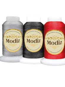 M Modiz Hilo Micro bordado Color Negro - Negro - Ver 3