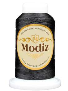 M Modiz Hilo Micro bordado Color Negro - Negro - Ver 2