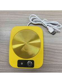 USB供电保温杯垫 - ABS材质，30°C电热饮料加热垫 - 让咖啡整个冬天都保持温暖 - 适合家庭和办公室使用 - 圣诞节、感恩节、情人节、父亲节和母亲节的完美礼物 - 仅支持保温功能，不支持加热功能。