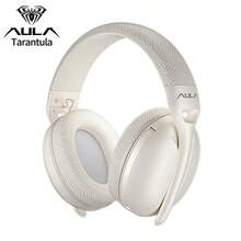 AULA S6 Over-Ear Headphones With Foldable Microphone, Wireless Gaming, Portable, Low Latency, Long Battery Life, Three Modes, Supports Wired/2.4G/Bluetooth Connectivity, Suitable For Desktop And Laptop Gaming. - Multicolor - View 15