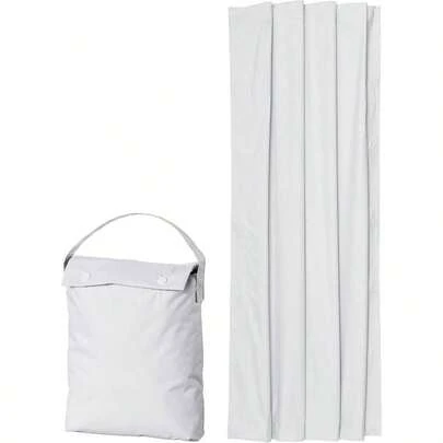 Portable Window Blackout Curtain Shade With Suction Cups Travel, And Nursery - 1.27mx 1.98m, Beige - 1 - Pack