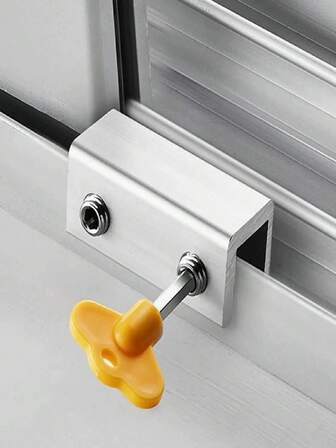 Adjustable Window Lock Stopper Locks For Kids And Pets Anti-Theft Door Lock Non Punch Sliding Window Lock Hardware
