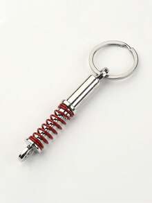 Car Parts Keychain Set, Metal Brake Disc, Gasket, Manual Gearbox, Piston, Rotor Engine Pendant,Car Key Ornament, Key Ring Strap Accessory,Party Gifts - Multicolor - View 13