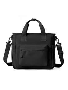 Insulated Lunch Tote Bag, Multi-Layer Thermal Lunch Box Cooler Handbag, Large Capacity Lunch Bag - Keeps Food Warm And Fresh For Long Periods, Durable Shoulder Strap For Easy Carrying, Perfect For Work, School Or Outdoor Activities, Multiple Colors Available - Multicolor - View 14