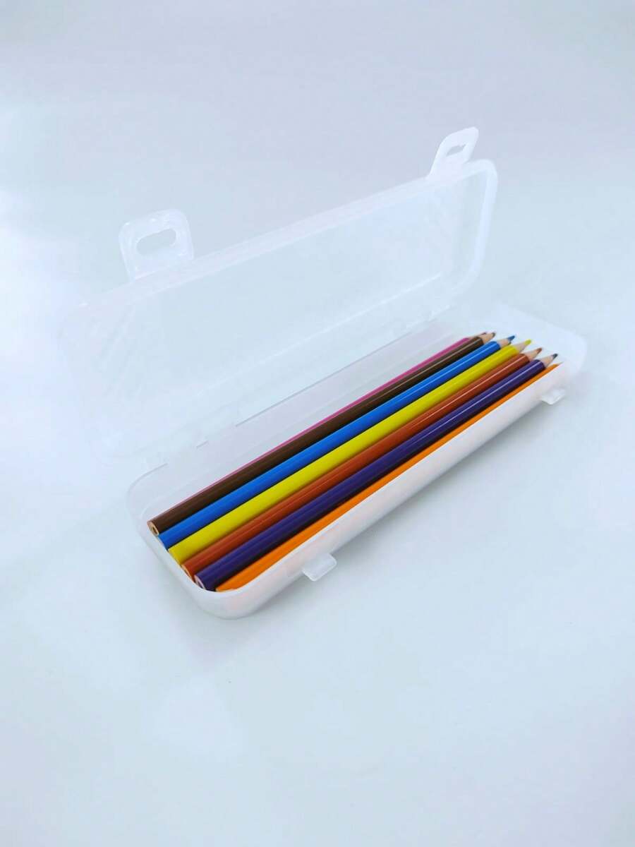 20 School Pencil Cases For Party Favors - 透明的 - 查看 1