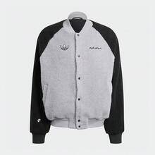 Adidas Men's Stand Collar Fleece Comfortable Casual Sports Knit Jacket IY2265, Suitable For Spring And Autumn