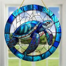 1pc Acrylic Catcher - Colorful Decoration, Vibrant Garden And Patio Catcher, Spiritual Room Decor, Lovers, Beach And Bathroom Decor. - Màu xanh lam - Xem 5
