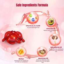 Hair Care Essence - 40 Hair Care Capsules - No Rinsing Required - Contains Moroccan Nut, Australian Nut And Avocado Oil - Vitamin A, Hair Oil,E And Pro B5 - Suitable For Both Women And Men Hair Care Products,Aceite Para El Cabello,Hair Care,Hair Oil,Vitaminas Para El Cabello,Hair Care,Aceite Para El Cabello,Vitaminas Para El Cabello,Cheap,Fromlabs Protein Capsule Hair Repair Treatment,Remilia Hair Serum Capsules,Hair Treatment Serum,Hair Capsules,Vitamina E Para El Cabello,Hair Oil Capsules,Hair Serum Capsules,Hair Vitamins Oil Capsule,Hair Vitamin Serum Capsule,Nutrafol Women Hair Growth Supplement,Lilyeve Hair Growth Serum,Hair,Hair Serum,Hair Vitamins,Pantene Pro Vitamin Essence,Hair Oils For Hair Growth,Mise En Scene Hair Serum,Hair Vitamins For Women,Poeroeshair Serum Capsules,Hair Vitamin Serum Capsule,Hair Treatment Vitamin Serum Oil Capsule,,Hair Treatment Serum,2 Box Hair Treatment Serum Oil Vitamin ,Capsules1pc/2pcs - Clear - View 4