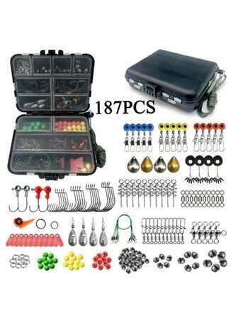 Calendario de Adviento de Pesca - Cuenta regresiva de 24 días, Juego de señuelos de pesca, Kit de equipo de pesca, Juego de cebo de pesca, Caja de aparejos de pesca, Para pesca al aire libre, Regalo navideño, Regalo sorpresa de Navidad 2025 para pescadores, adultos, adolescentes