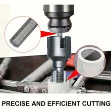 1 Set Of 2pcs Pipe Threading Cutting Tools, Suitable For 1/2 Inch PPR Internal And External Thread Processing With Tap And Extension Rod