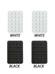 1/2/3/4/5/6/10pcspcs手机硅胶吸盘24方形吸盘手机皮套硅胶吸盘多色手机支架,应用范围广泛硅胶吸盘用于手机壳自粘式支架兼容,Android手机,生日礼物,家人,朋友手机支架,手机配件 - 彩色 - 查看 69