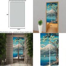 Japanese Doorway Curtain Noren Mount  Artistic Painting Tapestry For Wall Hanging Home Decor 33.5"X 59" - Animal23 - View 1