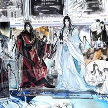 Acrylic Standee Of Lan Wangji And Wei Wuxian From Grandmaster Of Demonic Cultivation, Anime Merchandise, High-Quality Desktop Decoration