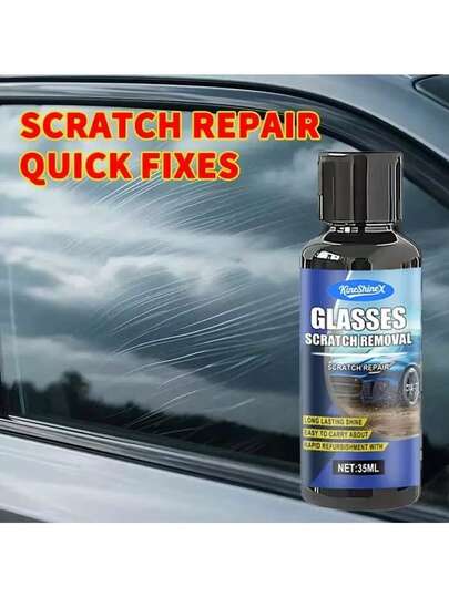 Quitarayaduras para parabrisas de coche, restaurador de espejos retrovisores de coche, restaurador de ventanas de coche, eliminación de arañazos, apto para varios materiales de vidrio, herramienta esencial para el mantenimiento del coche, piezas de coche.