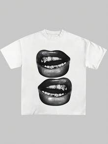4-Pack 100% Cotton Graphic Tees For Men, Streetwear Style, Fashion  Prints, Casual Short Sleeve Shirts - 混合色 - 查看 4