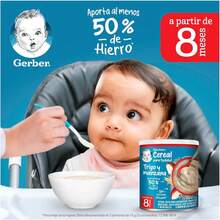 Baby & Me Cereal Infantil Gerber Etapa 3 Trigo Manzana Integral 270g - 1 - Ver 3