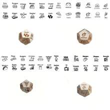 决策骰子套装，包含4种独特款式，趣味十足，创意无限，助您即刻决定吃什么、做什么或看什么，旨在增添生活乐趣，减少决策疲劳。 - 彩色 - 查看 4