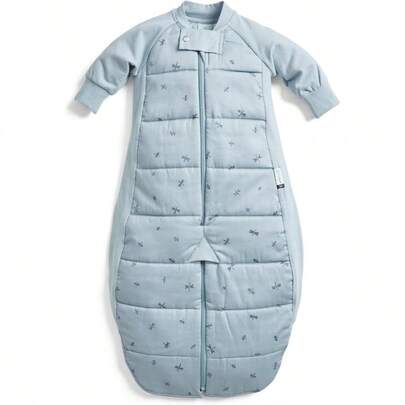 Sleep Suit Bag 3.5 TOG, 4 - 6 Years, Dragonflies Print U2013 Organic Cotton, 2 - In - 1 Convertible Sleeping Bag Or Suit With, Warmest Cool Room Temperatures 12u201319C