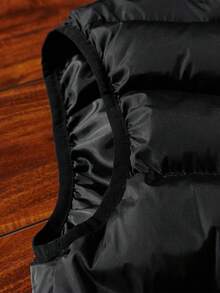 Men's Padded Puffer Vest, Zip Up Sleeveless Jacket, Lightweight Outdoor Layer, Autumn Winter