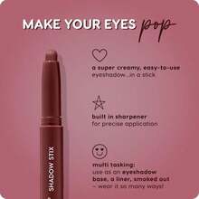 ColourPop Shadow Stix - Cream Eyeshadow Stick With Long-Lasting Color - Multi-Use Cream Makeup With A Built-In Sharpener &Amp; Precise Tip For Easy Application - Plum Tart (005 Oz) - MàuL - Xem 4