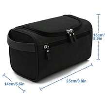 Motorcycle Travel Tool Storage Bag, Travel Toiletry Bag For Men - Perfect For Travel & Storage.Black