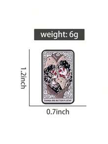 1PC THINGS ARE BETTER IF I STAY Brooch Enamel Pins Cover Of American Punk Band Music Album Brooches Lapel Badge Jewelry Accessories - Nhiều màu - Xem 3