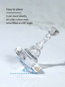 Beautizon Nailartlab 亚克力透明美甲展示架，美甲展示架，假指甲练习展示架，固定胶条，美甲配件，美甲DIY造型设计工具