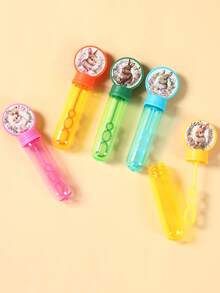 10pcs Easter Bunny Empty Bubble Tube(No Bubble Liquid), Easter Wreath Bunny Thick Plastic Bubble Stick, Durable Reusable Bubble Soap Bottle, Easter Party Small Gift, Easter Ornaments, Happy Easter Decorations, Outdoor Party Decorations, Easter Photography Props, Easter Gift Bag Fillers, Easter Party Supplies, Birthday Decorations, Birthday Gifts, Party Favors - Country Rabbit - View 6