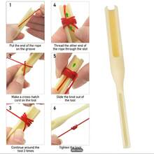 1pc Rose Beading & Knotting Tool, Rose Flower Making Material, Rose Flower Craft Kit - Multicolor - View 6