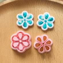 Inlaid Gemstone Series Polymer Clay Cutter Clay Cutting Molds Earring Jewelry DIY Handmade Cutting Molds For DIY Earrings & Crafts, Perfect For Handmade Decorations, Jewelry Making Tools ﻿