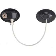 Candado para Refrigerador Cerradura de  Refrigerador Armario Cierres para Armarios Limitador Limitador Para Niños Protección Para Bebés Fácil De Usar - 1 - Ver 10