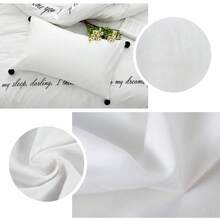 Blanco Set de 4 Fundas para Almohadas de Algodón Egipcio 100% 400 Hilos con Cierre para Almohadas King Size - Blanco - Ver 5