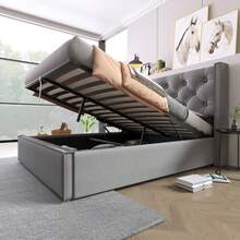 Bed Frames - Gray 2 - View 8