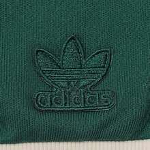 Adidas 男士时尚百搭针织连帽卫衣，休闲运动套头衫，HY7222 - 深綠 - 查看 5