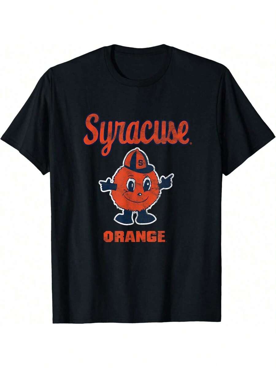Syracuse University Orange Otis T-Shirt - 黑色 - 查看 1