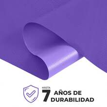 VINILMAX Lona Impermeable de 1.50x1m Uso Rudo con Protección UV para Exterior | Resistente a Polvo, Lluvia y Nieve | Ideal para Camiones, Obra y Construcción | Disponible en Varios Colores - Morado - Ver 7