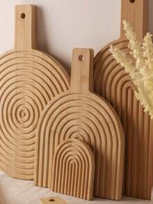 1pc Bamboo Household Double-Sided Bamboo Chopping Boards,Mold Proof Vertical Kitchen Chopping Boards, Bamboo Chopping Boards